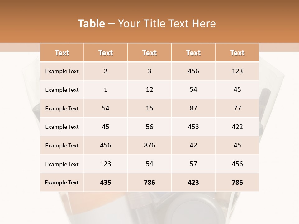 Fresh Green Asparagus PowerPoint Template