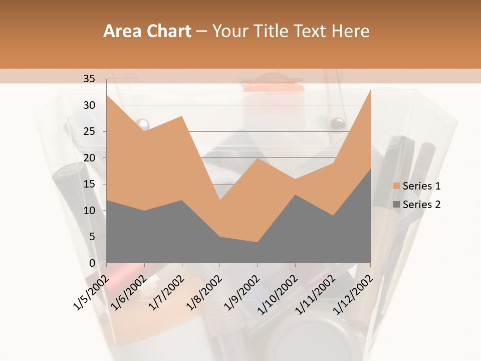 Fresh Green Asparagus PowerPoint Template