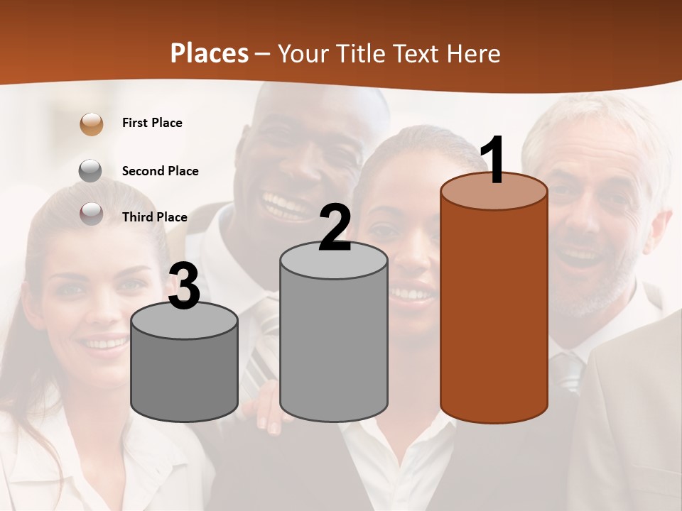 A Beautiful Nature Path Through A Garden. PowerPoint Template