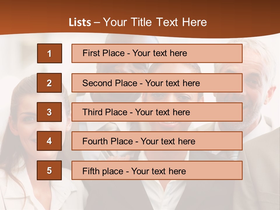 A Beautiful Nature Path Through A Garden. PowerPoint Template