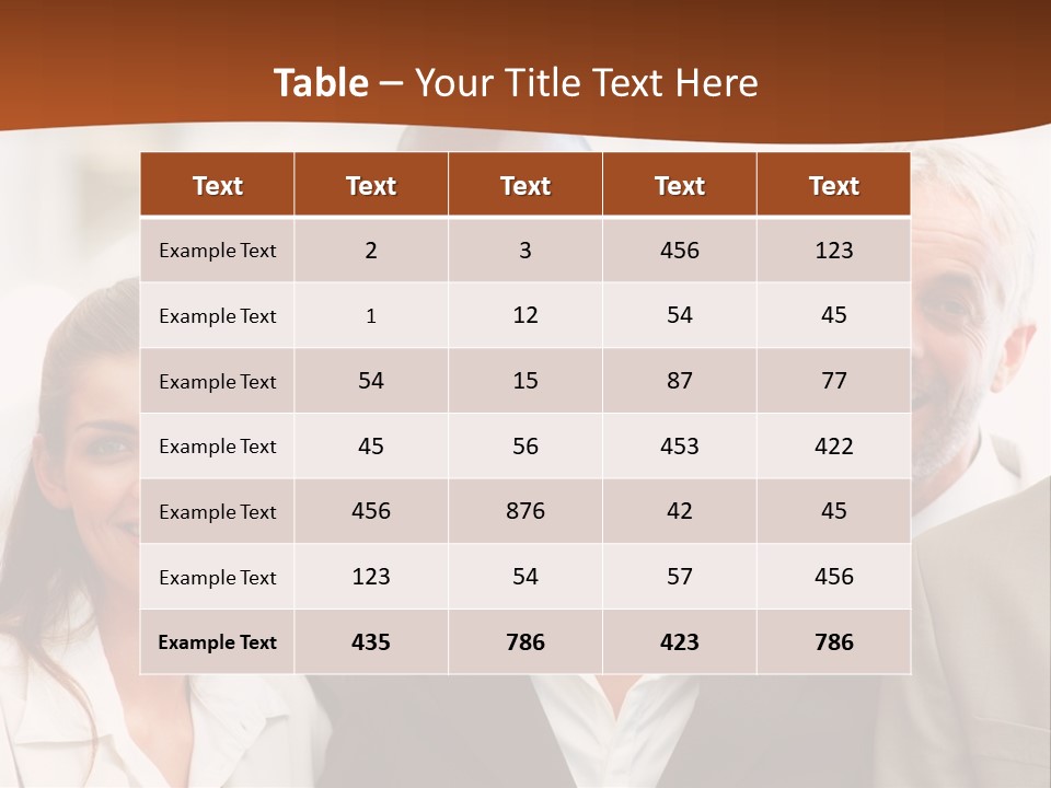A Beautiful Nature Path Through A Garden. PowerPoint Template