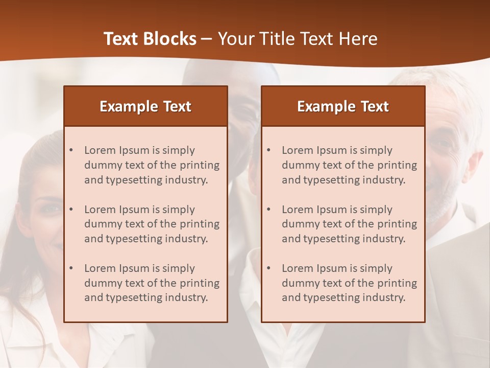 A Beautiful Nature Path Through A Garden. PowerPoint Template