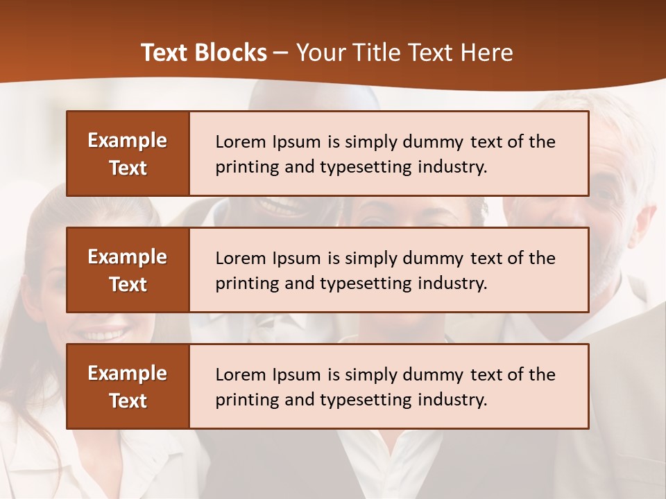 A Beautiful Nature Path Through A Garden. PowerPoint Template