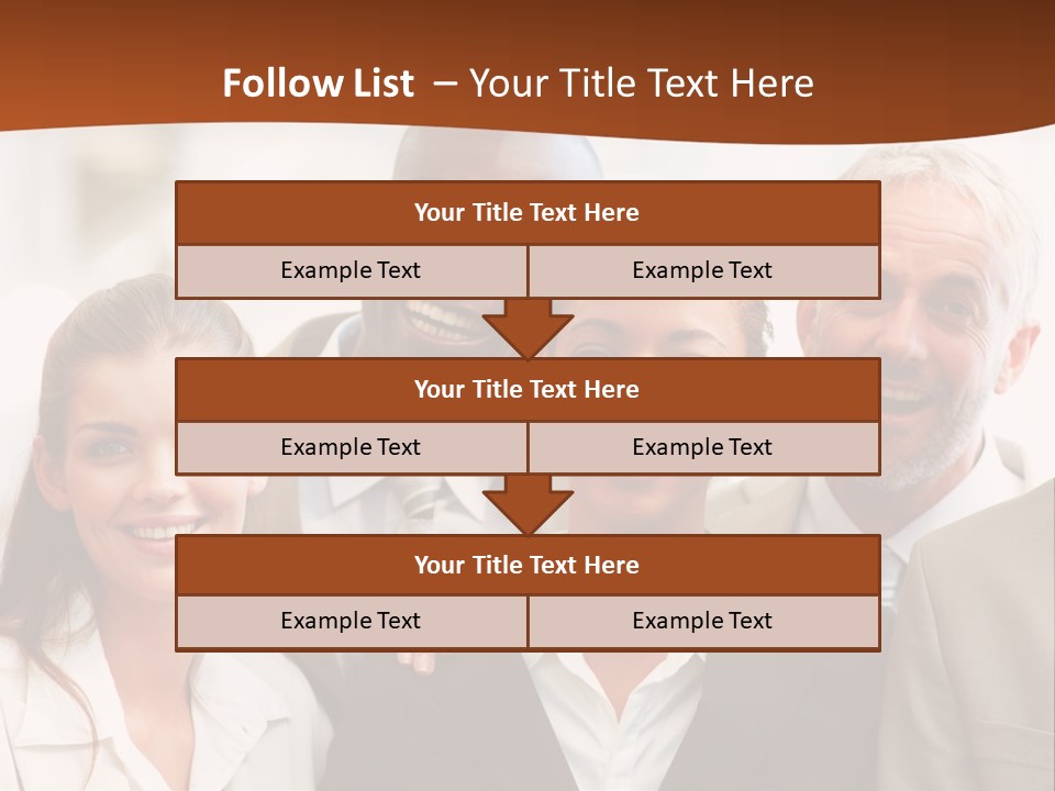 A Beautiful Nature Path Through A Garden. PowerPoint Template