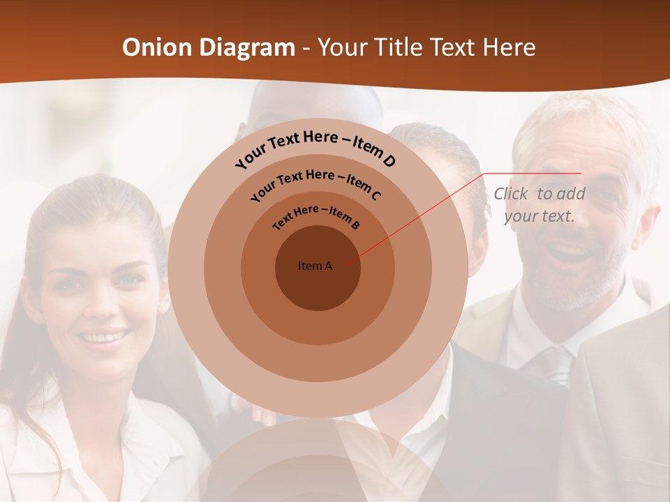 A Beautiful Nature Path Through A Garden. PowerPoint Template