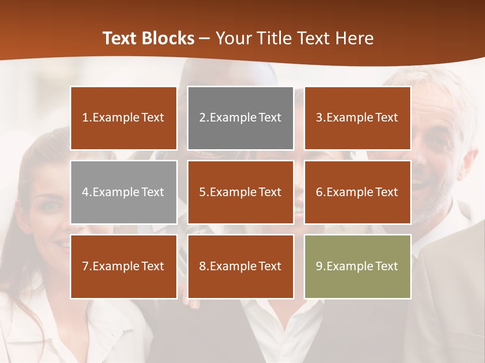 A Beautiful Nature Path Through A Garden. PowerPoint Template