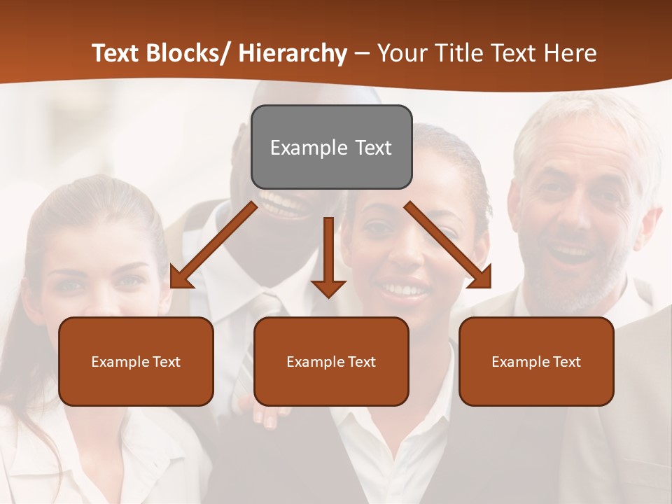 A Beautiful Nature Path Through A Garden. PowerPoint Template