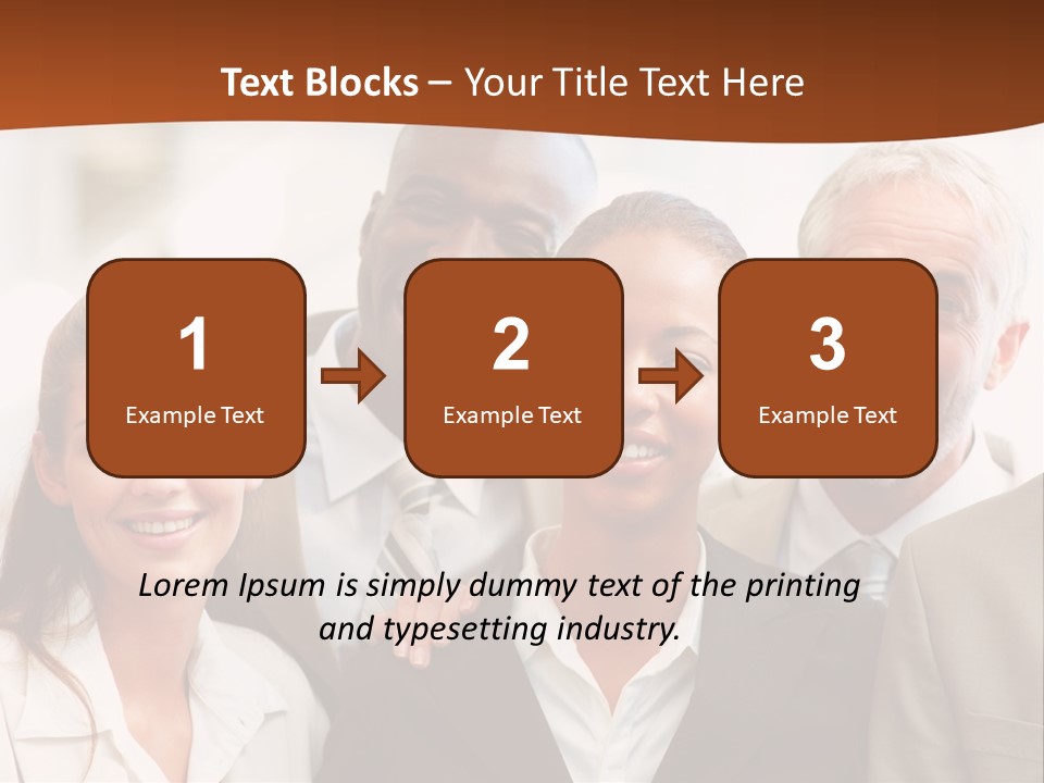 A Beautiful Nature Path Through A Garden. PowerPoint Template