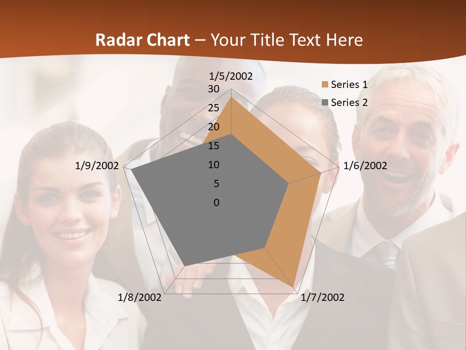 A Beautiful Nature Path Through A Garden. PowerPoint Template