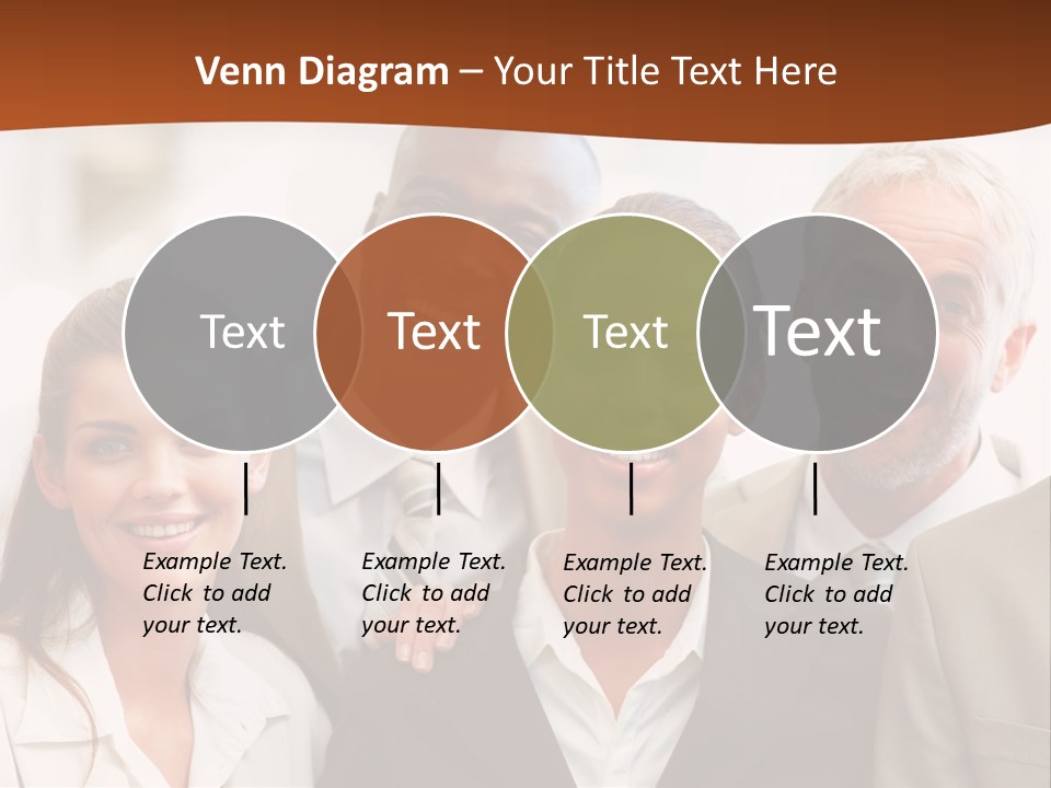 A Beautiful Nature Path Through A Garden. PowerPoint Template