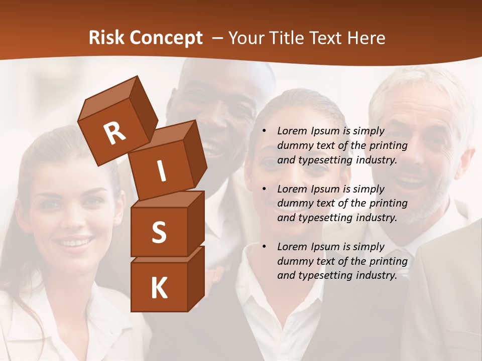 A Beautiful Nature Path Through A Garden. PowerPoint Template