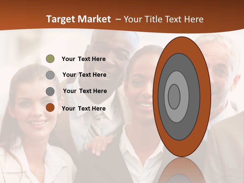 A Beautiful Nature Path Through A Garden. PowerPoint Template