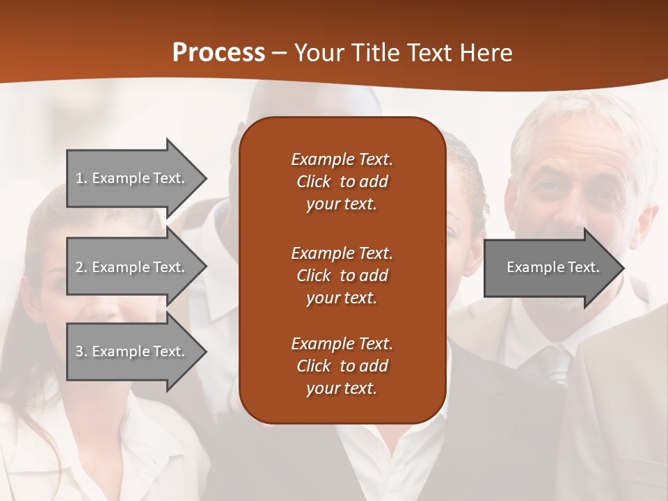 A Beautiful Nature Path Through A Garden. PowerPoint Template
