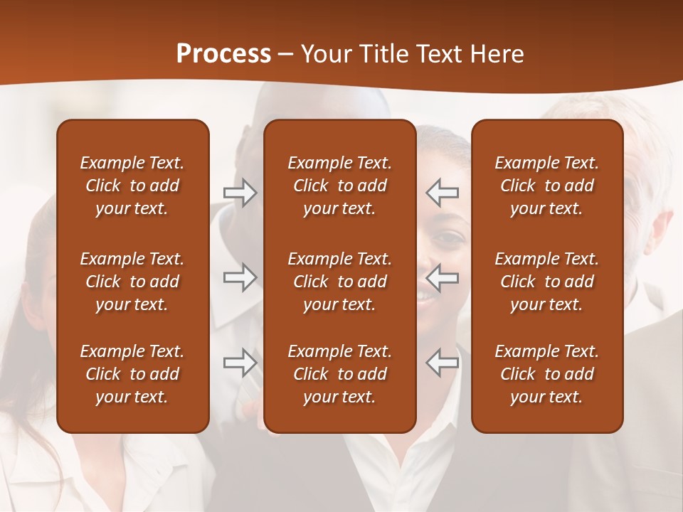 A Beautiful Nature Path Through A Garden. PowerPoint Template