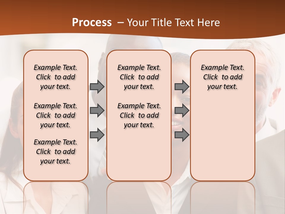 A Beautiful Nature Path Through A Garden. PowerPoint Template