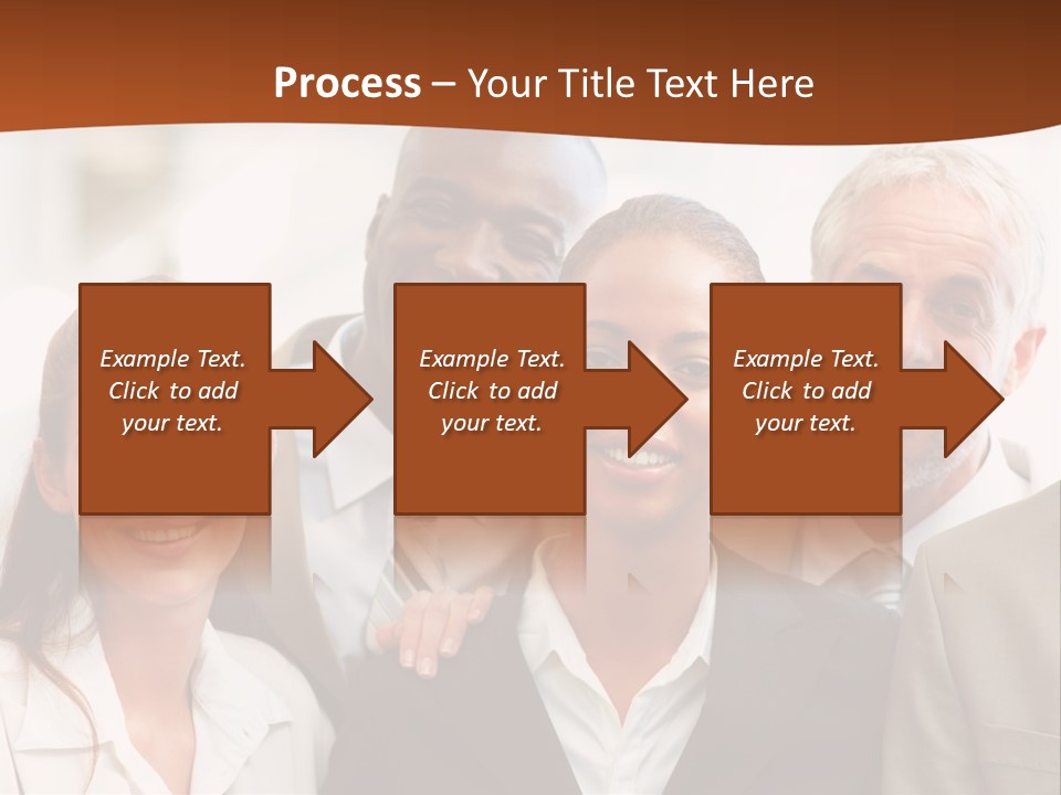 A Beautiful Nature Path Through A Garden. PowerPoint Template