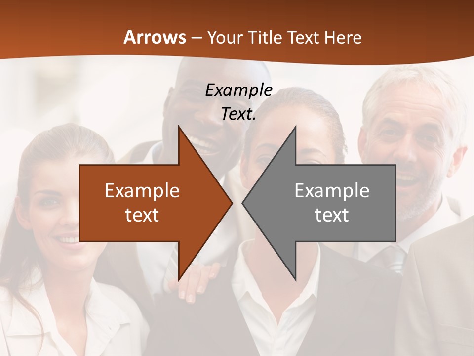 A Beautiful Nature Path Through A Garden. PowerPoint Template