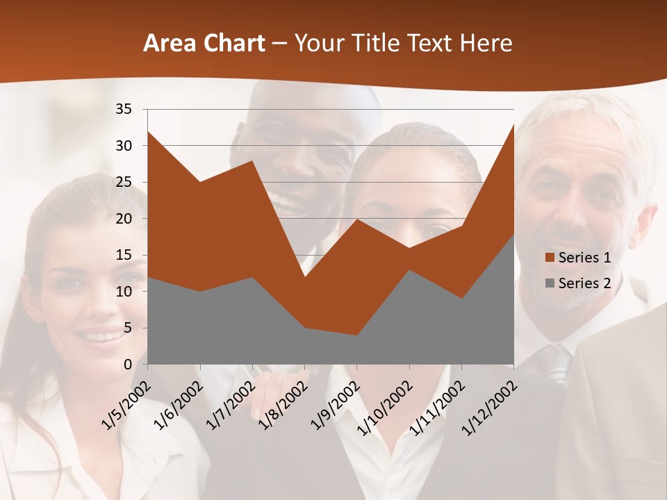 A Beautiful Nature Path Through A Garden. PowerPoint Template