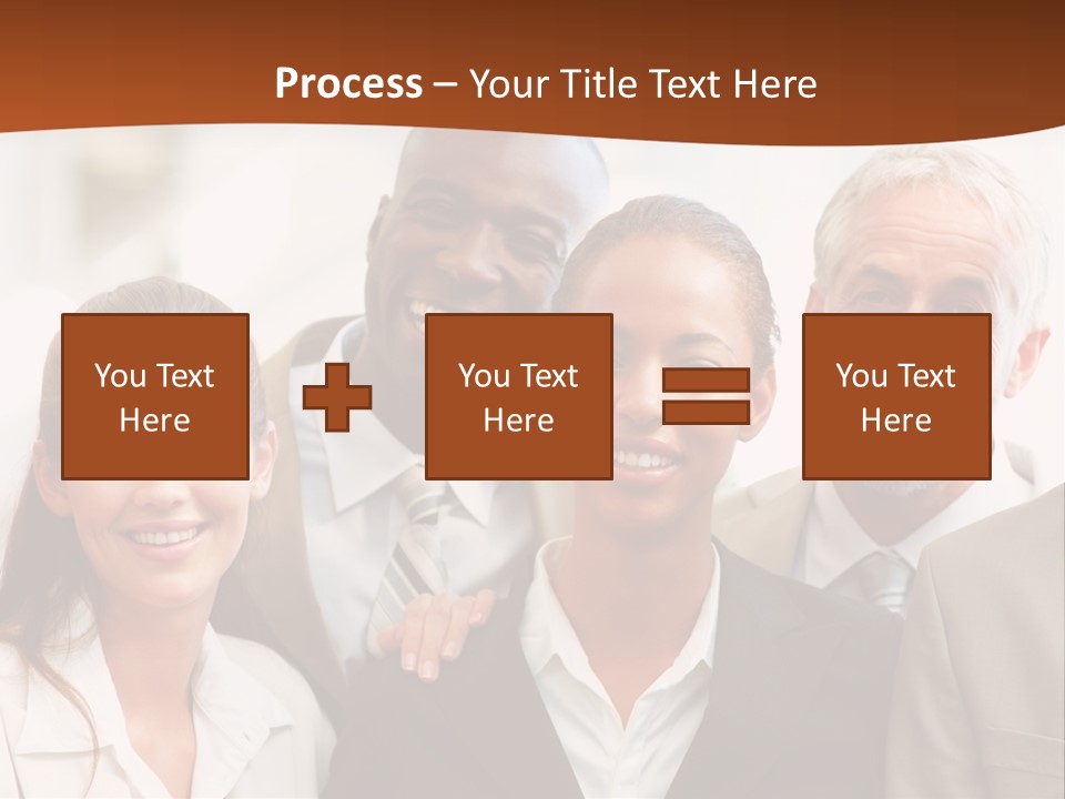 A Beautiful Nature Path Through A Garden. PowerPoint Template