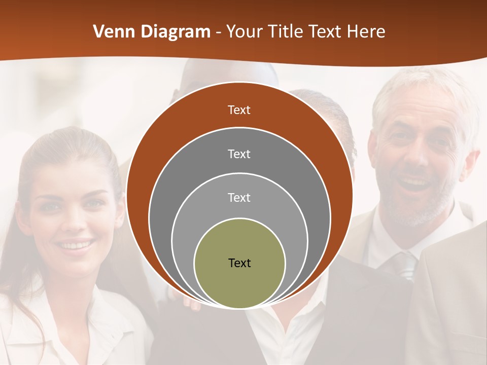 A Beautiful Nature Path Through A Garden. PowerPoint Template