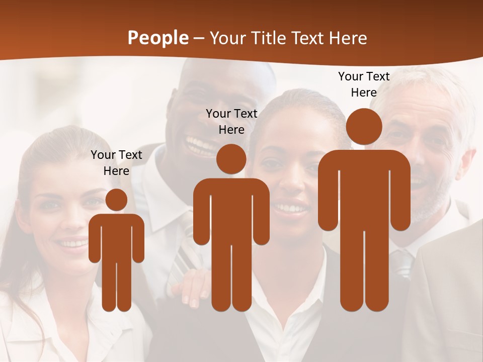 A Beautiful Nature Path Through A Garden. PowerPoint Template