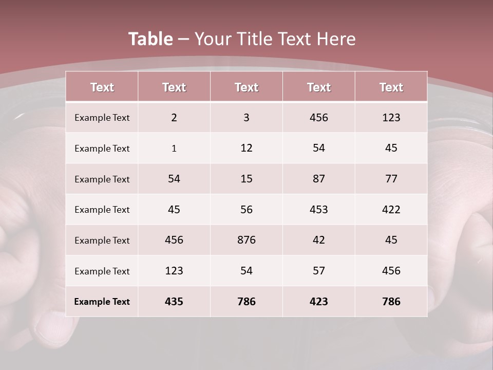 Detail Of The Hands Of A Arrested Man, With Handcuffs PowerPoint Template