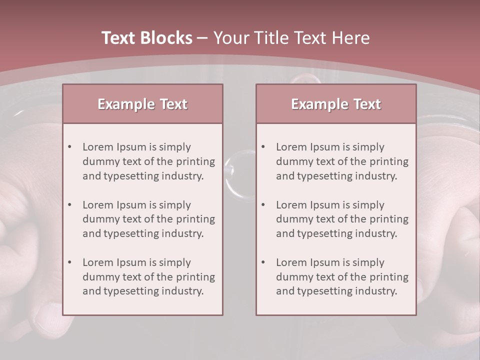 Detail Of The Hands Of A Arrested Man, With Handcuffs PowerPoint Template