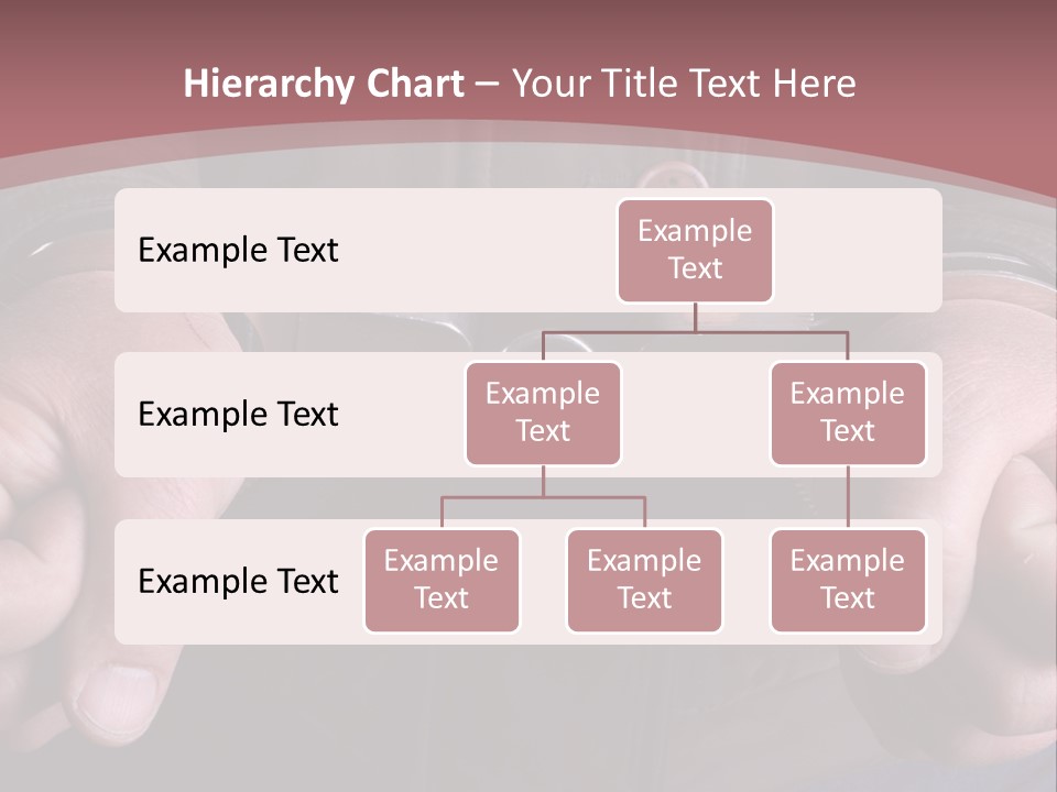 Detail Of The Hands Of A Arrested Man, With Handcuffs PowerPoint Template