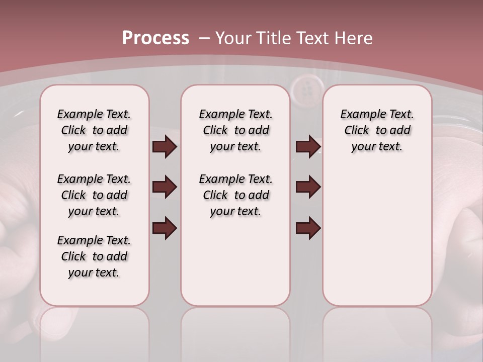 Detail Of The Hands Of A Arrested Man, With Handcuffs PowerPoint Template
