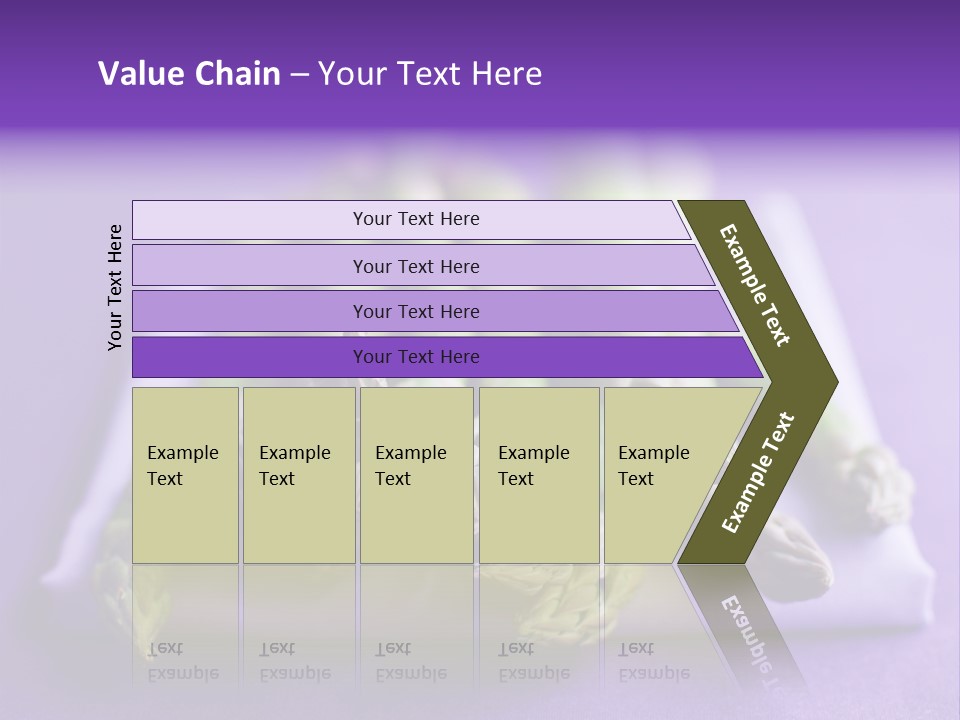 Fresh Green Asparagus PowerPoint Template