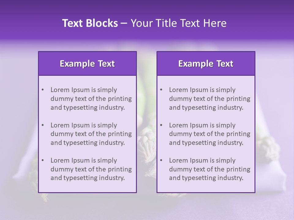 Fresh Green Asparagus PowerPoint Template