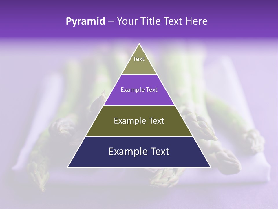 Fresh Green Asparagus PowerPoint Template