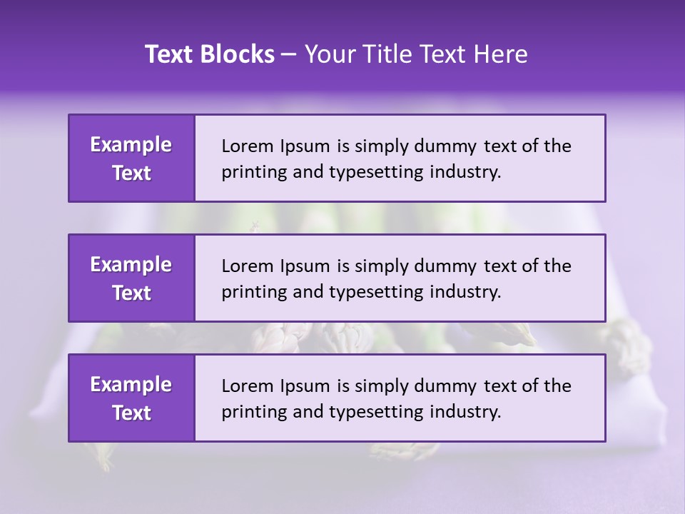 Fresh Green Asparagus PowerPoint Template