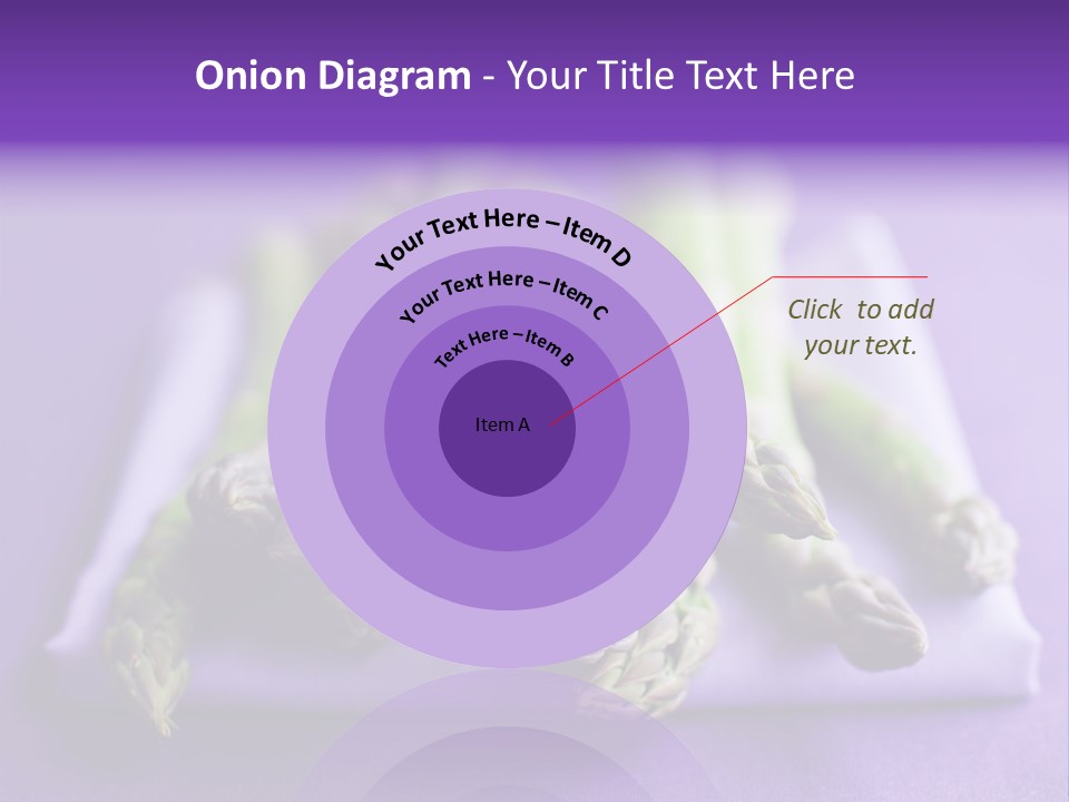 Fresh Green Asparagus PowerPoint Template