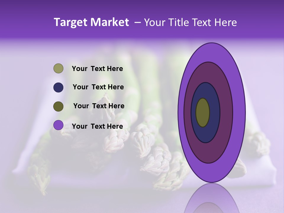 Fresh Green Asparagus PowerPoint Template