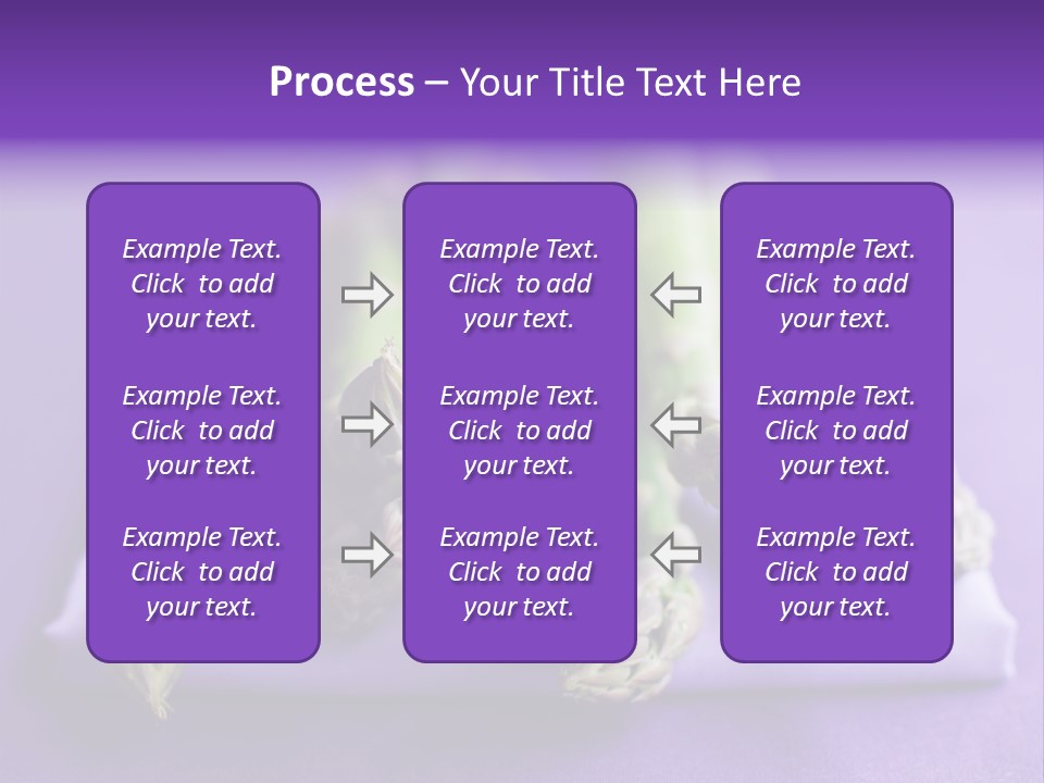 Fresh Green Asparagus PowerPoint Template