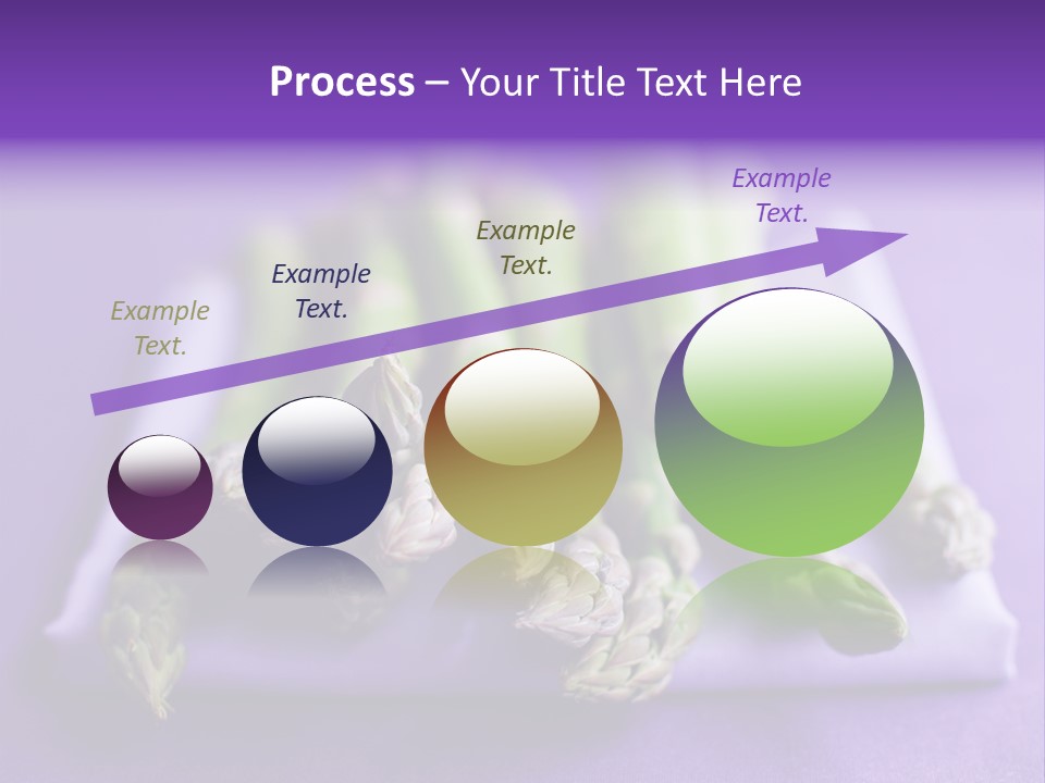 Fresh Green Asparagus PowerPoint Template