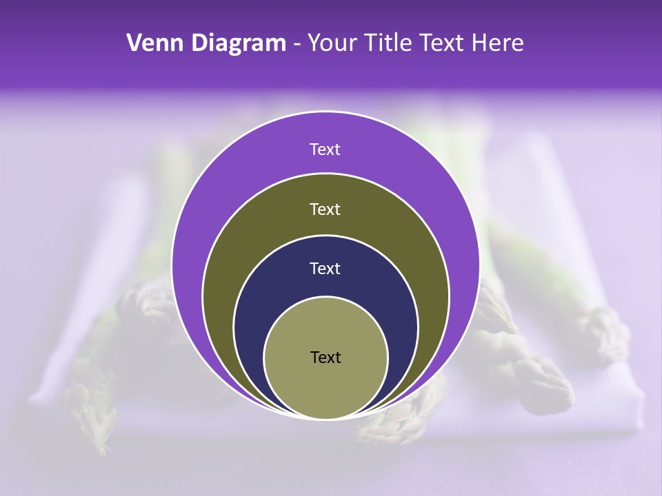 Fresh Green Asparagus PowerPoint Template