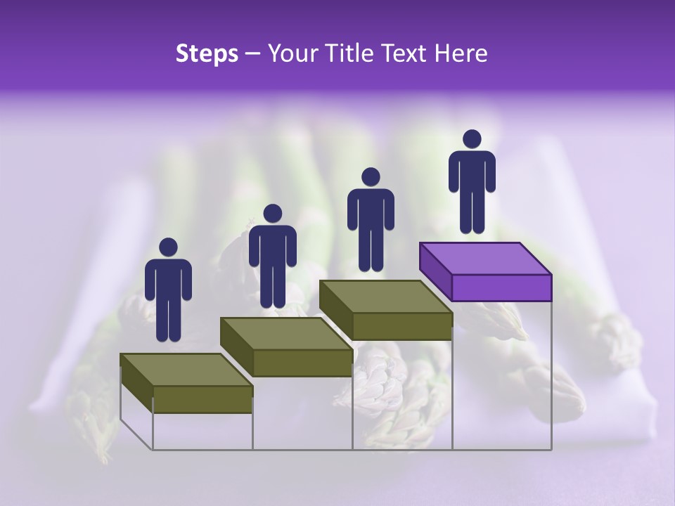 Fresh Green Asparagus PowerPoint Template