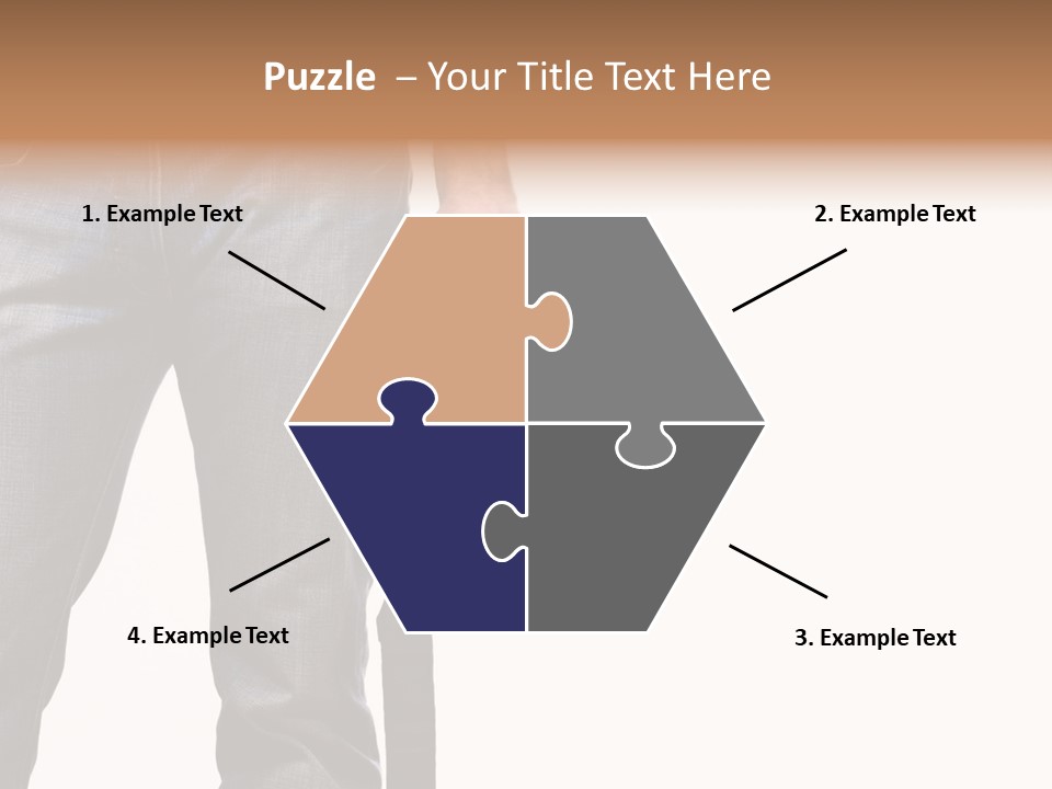 Detail Of Photographer Isolated On White Background PowerPoint Template