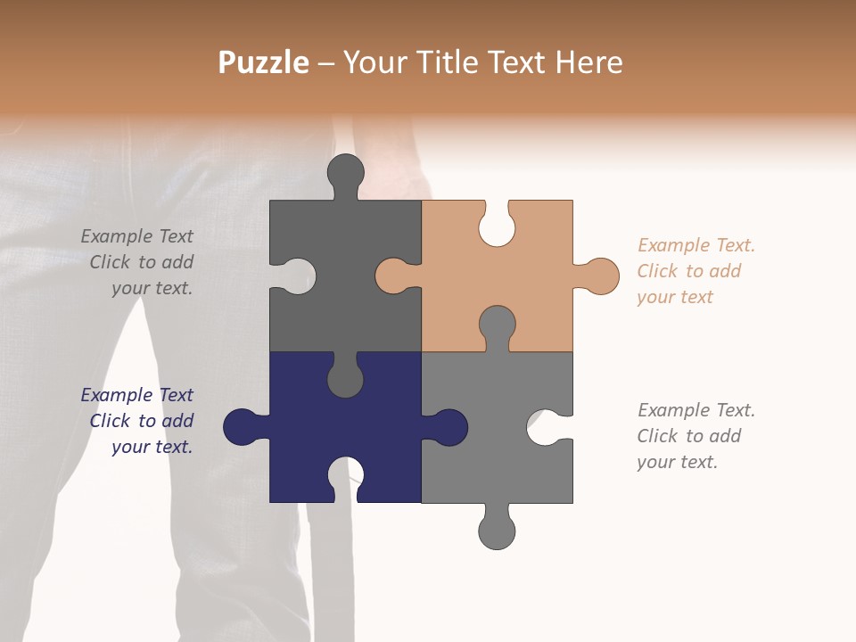 Detail Of Photographer Isolated On White Background PowerPoint Template