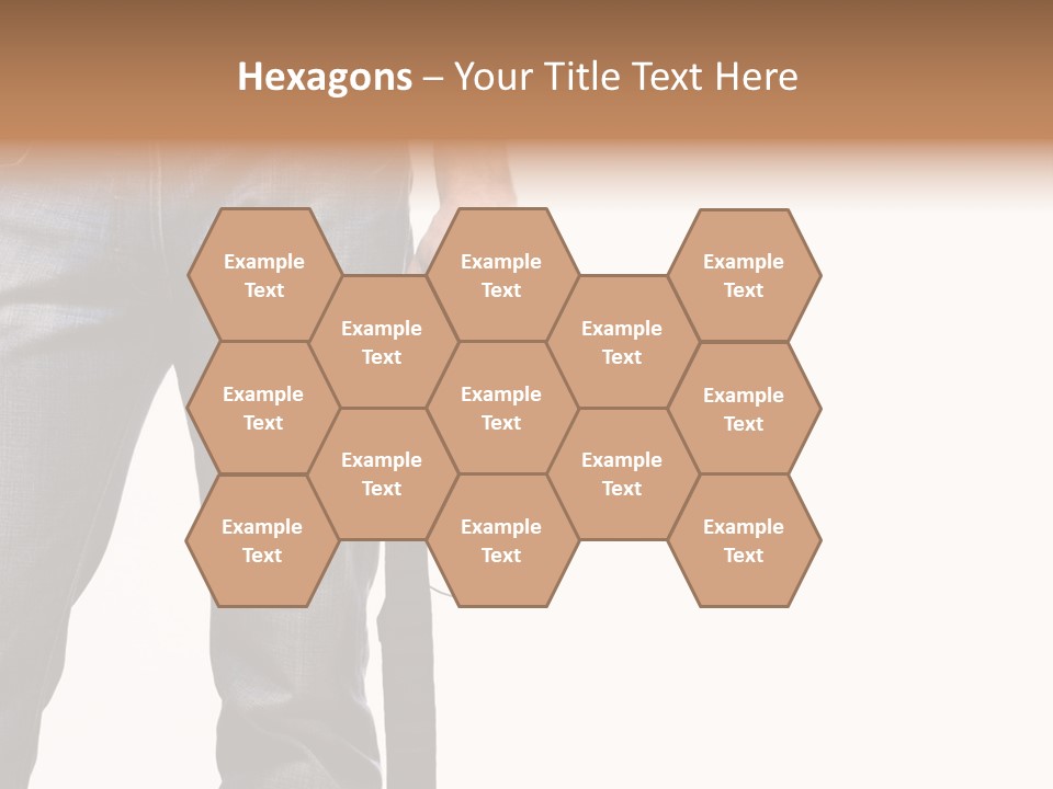 Detail Of Photographer Isolated On White Background PowerPoint Template