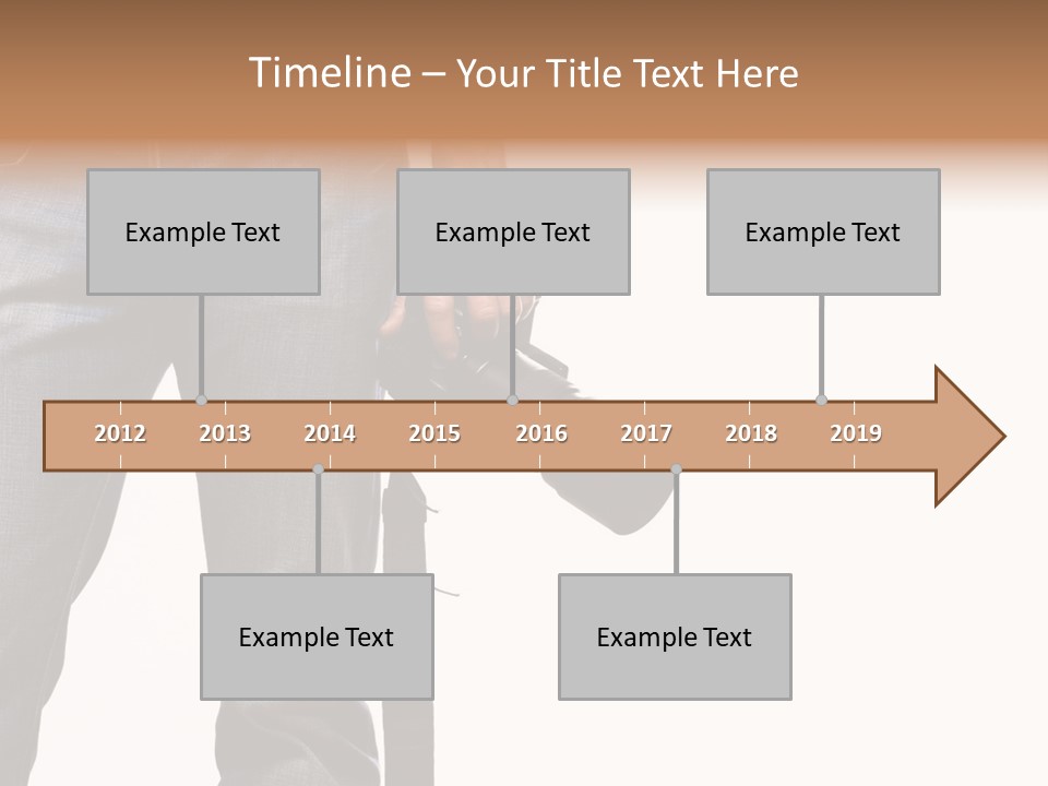 Detail Of Photographer Isolated On White Background PowerPoint Template