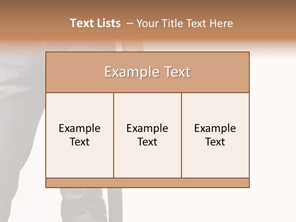 Detail Of Photographer Isolated On White Background PowerPoint Template