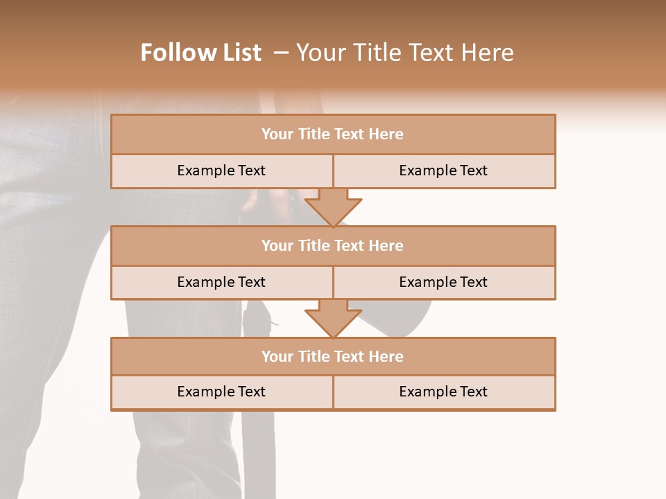 Detail Of Photographer Isolated On White Background PowerPoint Template