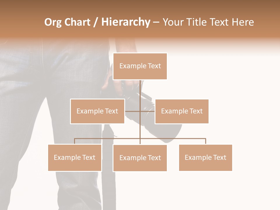 Detail Of Photographer Isolated On White Background PowerPoint Template