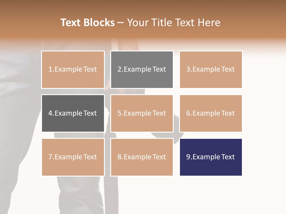 Detail Of Photographer Isolated On White Background PowerPoint Template