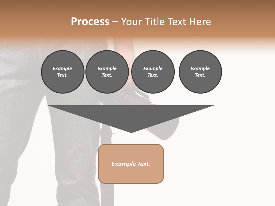 Detail Of Photographer Isolated On White Background PowerPoint Template