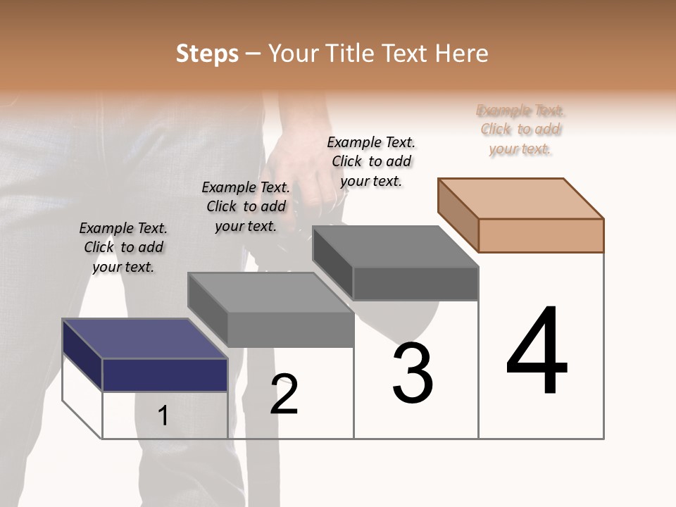 Detail Of Photographer Isolated On White Background PowerPoint Template