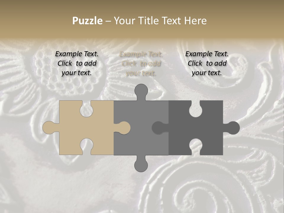 Background Of A Flower PowerPoint Template